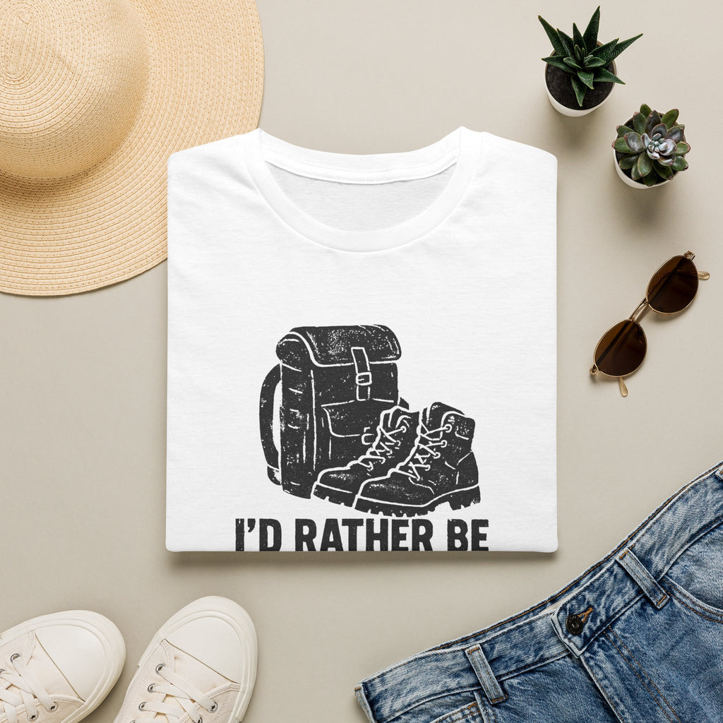 Glittery Backpack Silhouette T-Shirt