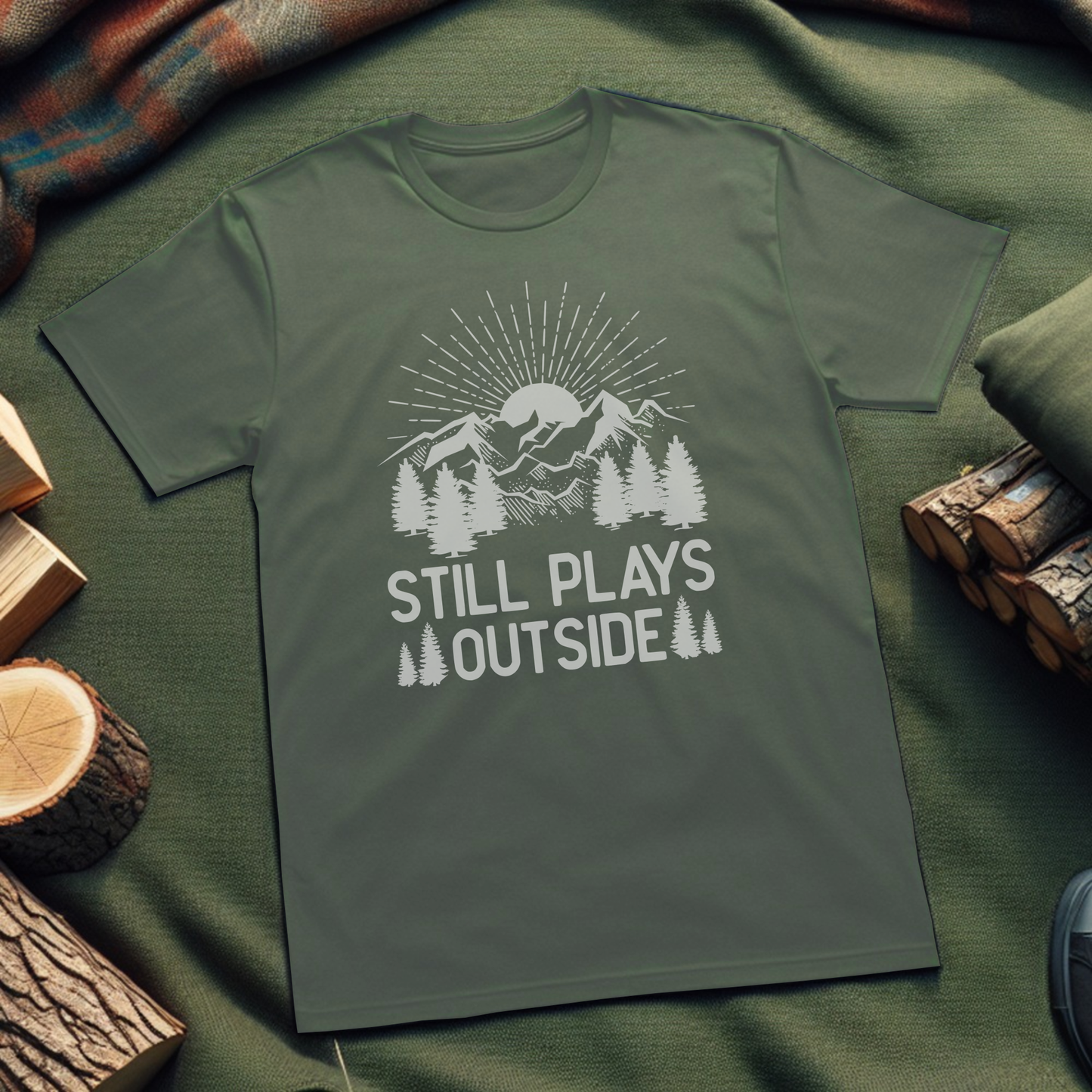 Outdoor Enthusiast Camping T-Shirt