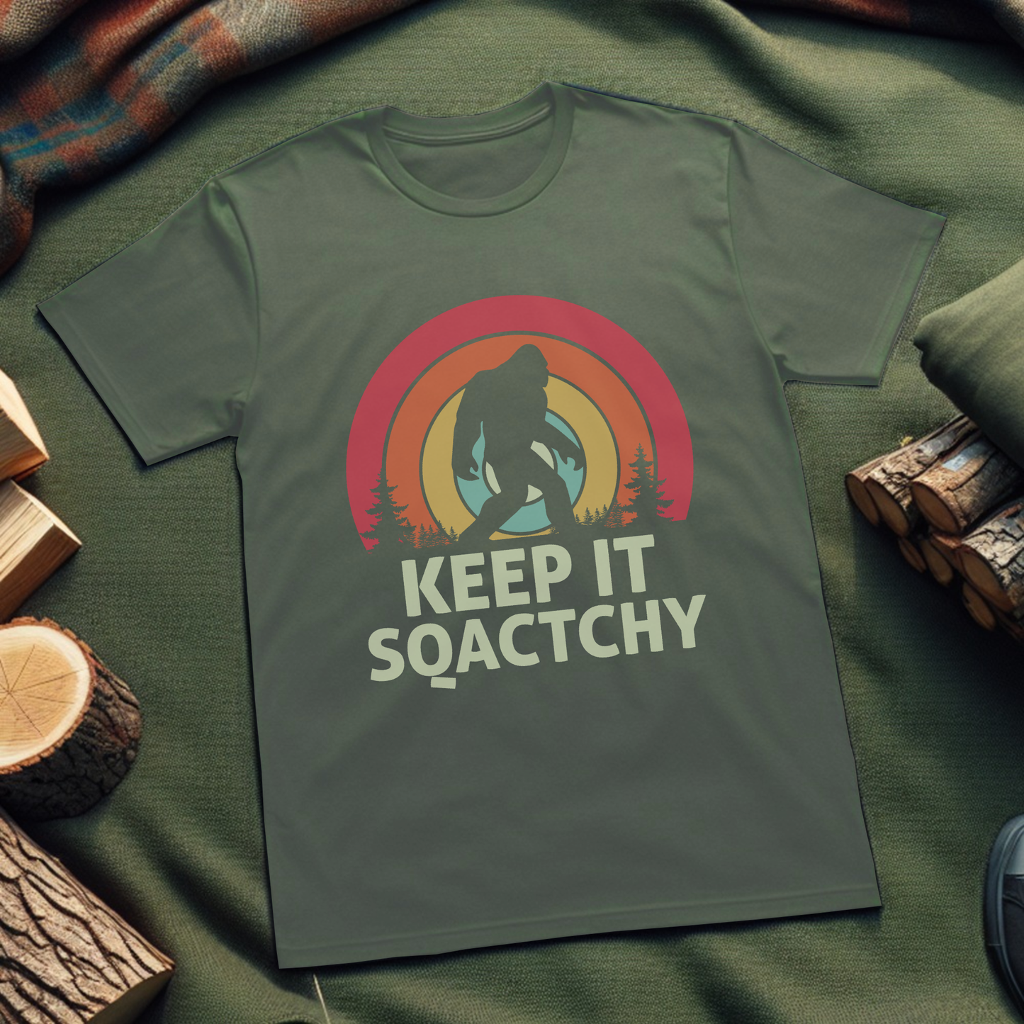 Funny Bigfoot T-Shirt – Keep It Squatchy