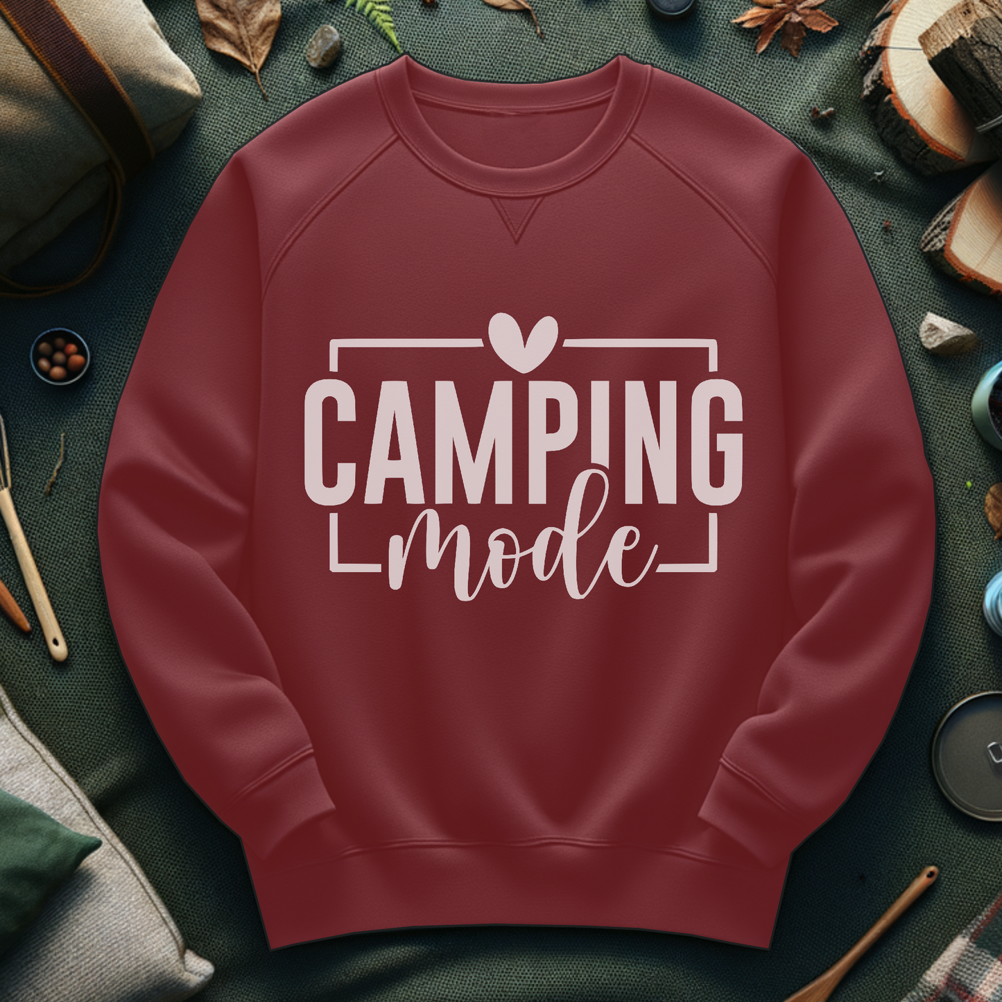 Camping Mode Sweatshirt