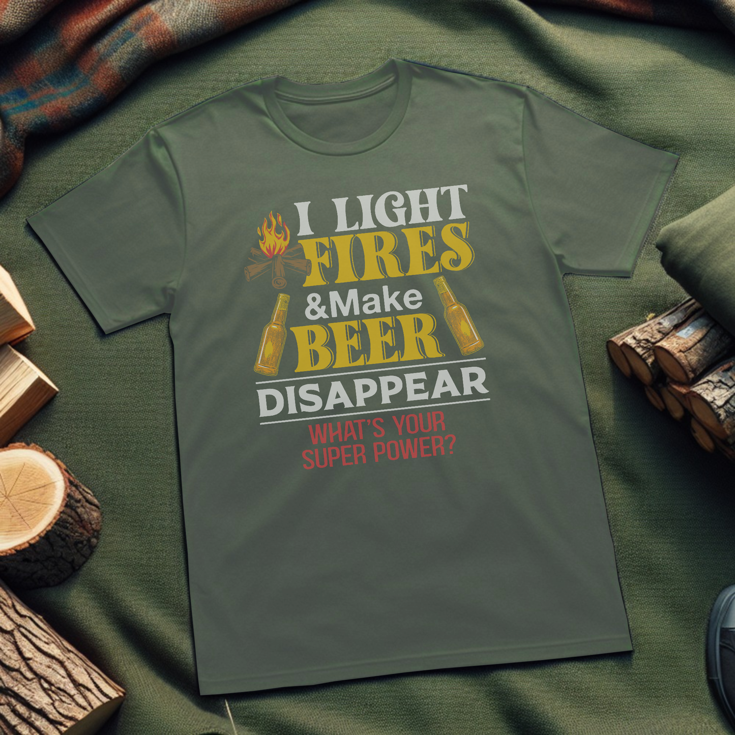 I Light Fires and Make Beer Disappear