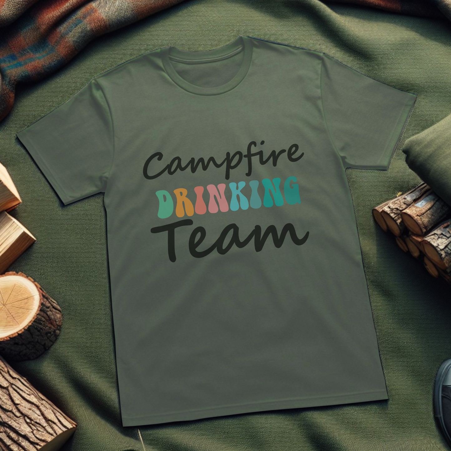 Campfire Drinking Team Unisex T-Shirt