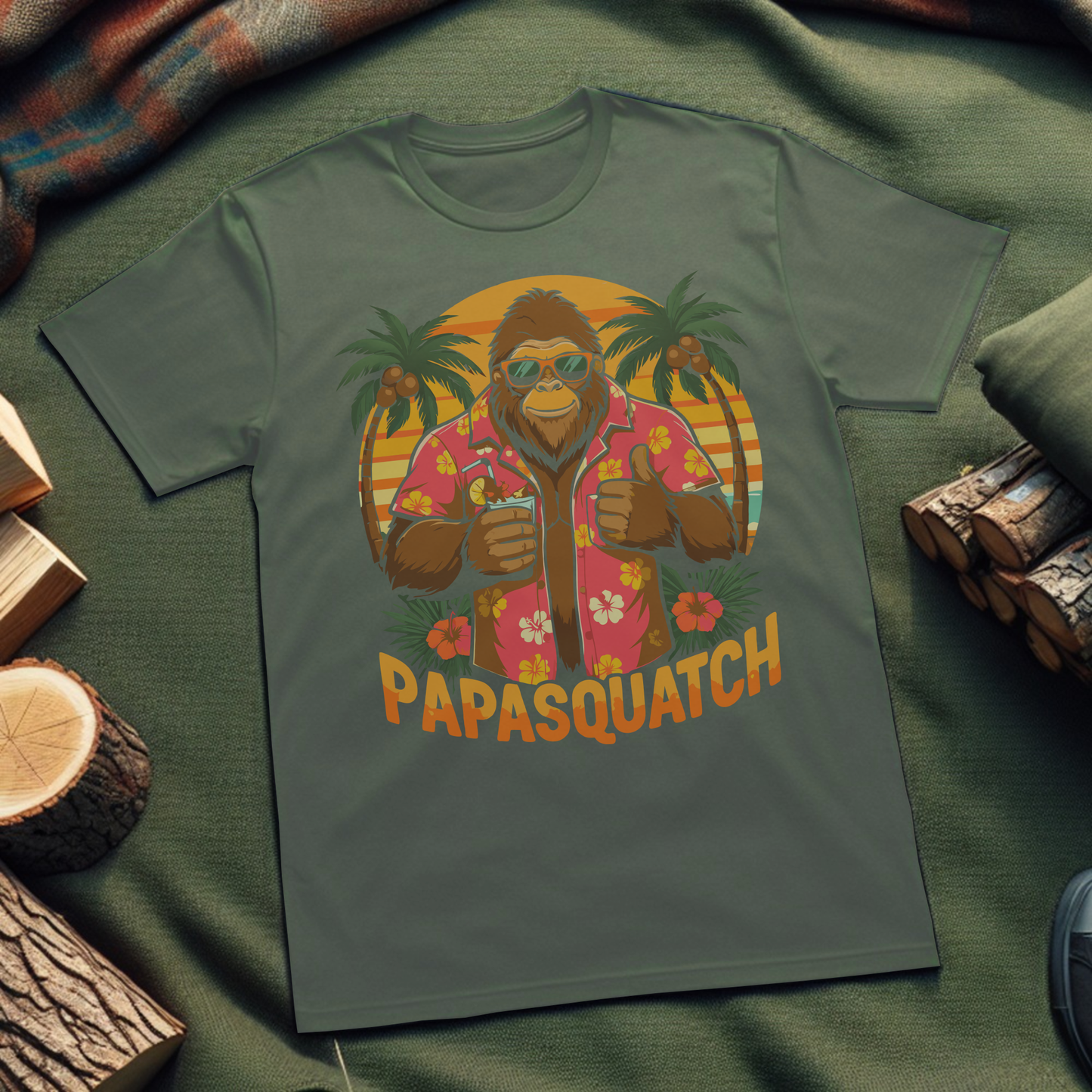 Papasquatch Unisex T-Shirt