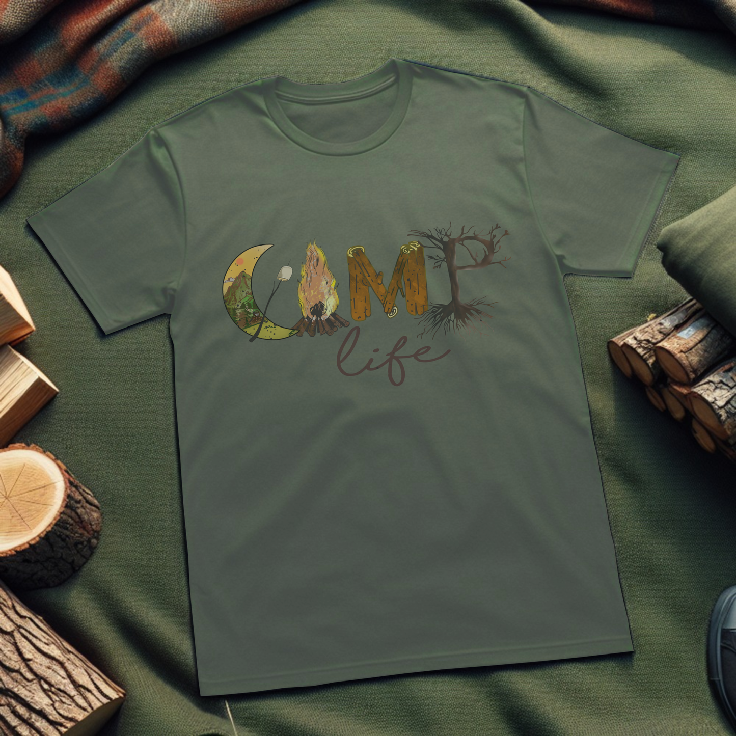 Camp Life: Celebrate the Outdoors Softstyle T-Shirt