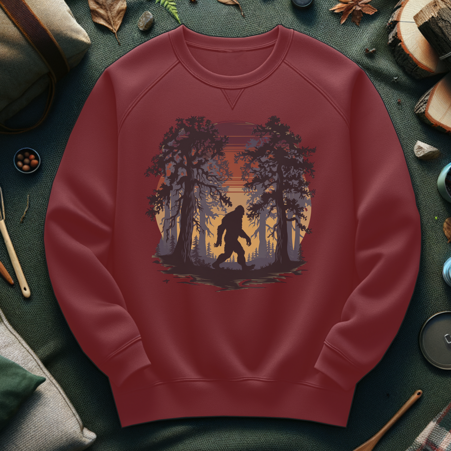 Twilight Bigfoot Adventure Sweatshirt