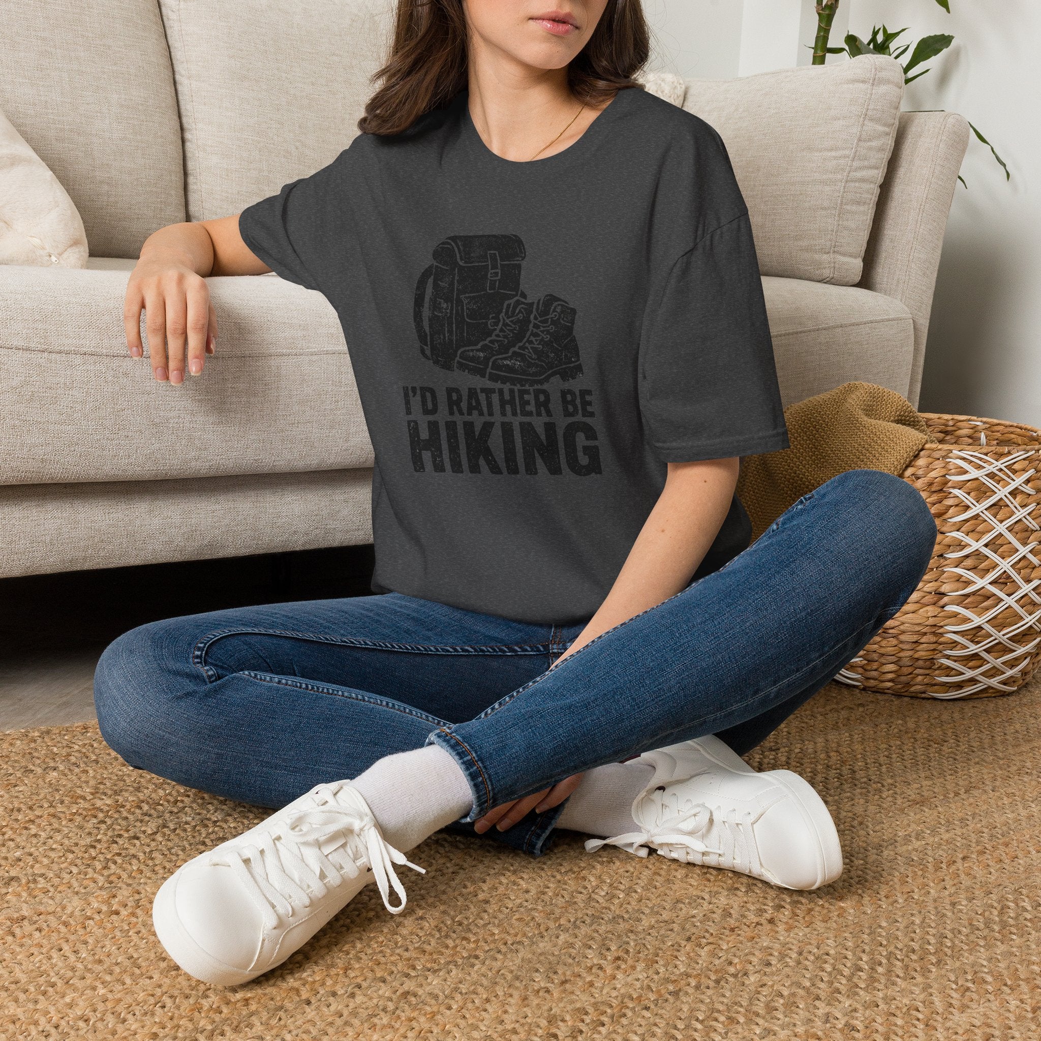 Glittery Backpack Silhouette T-Shirt