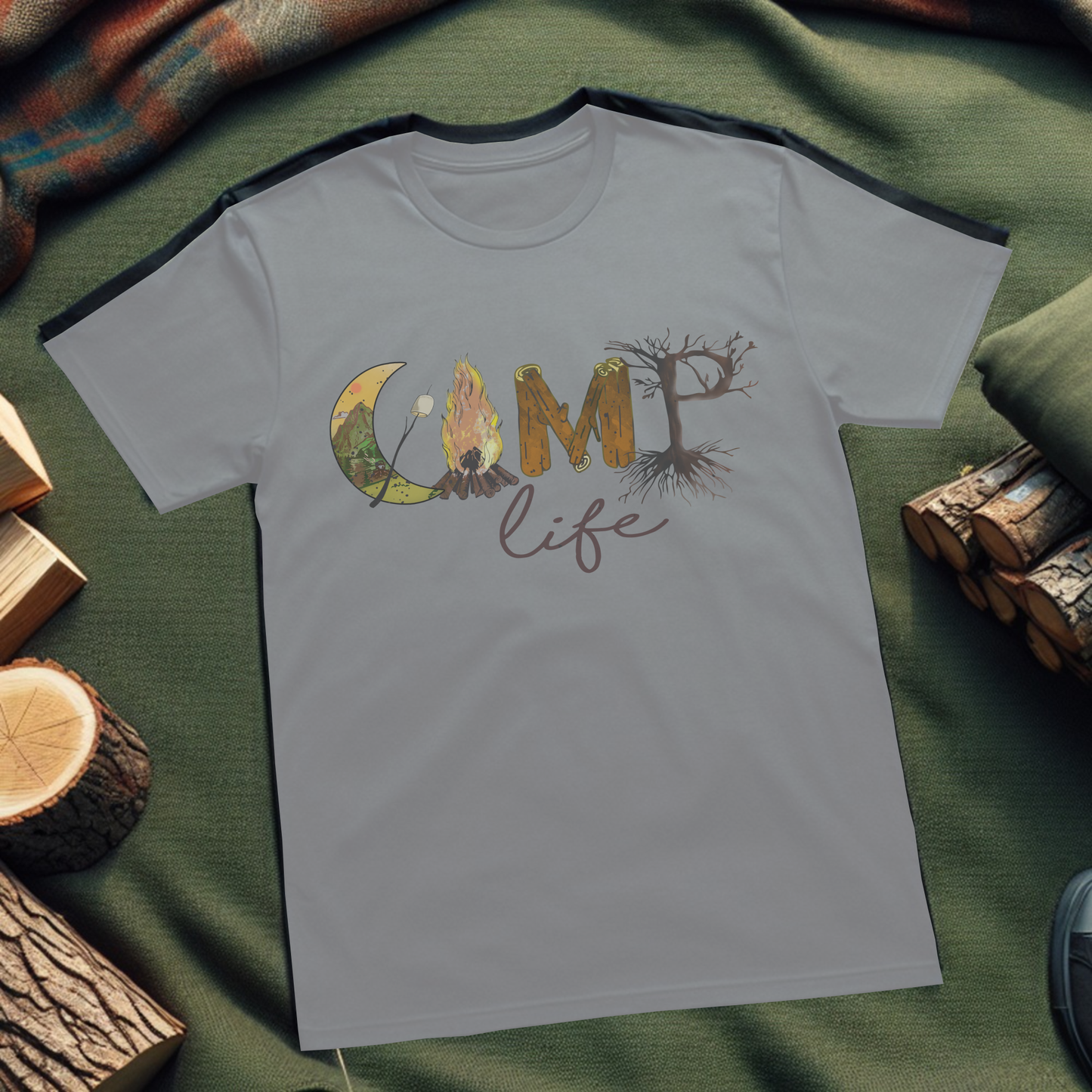 Camp Life: Celebrate the Outdoors Softstyle T-Shirt