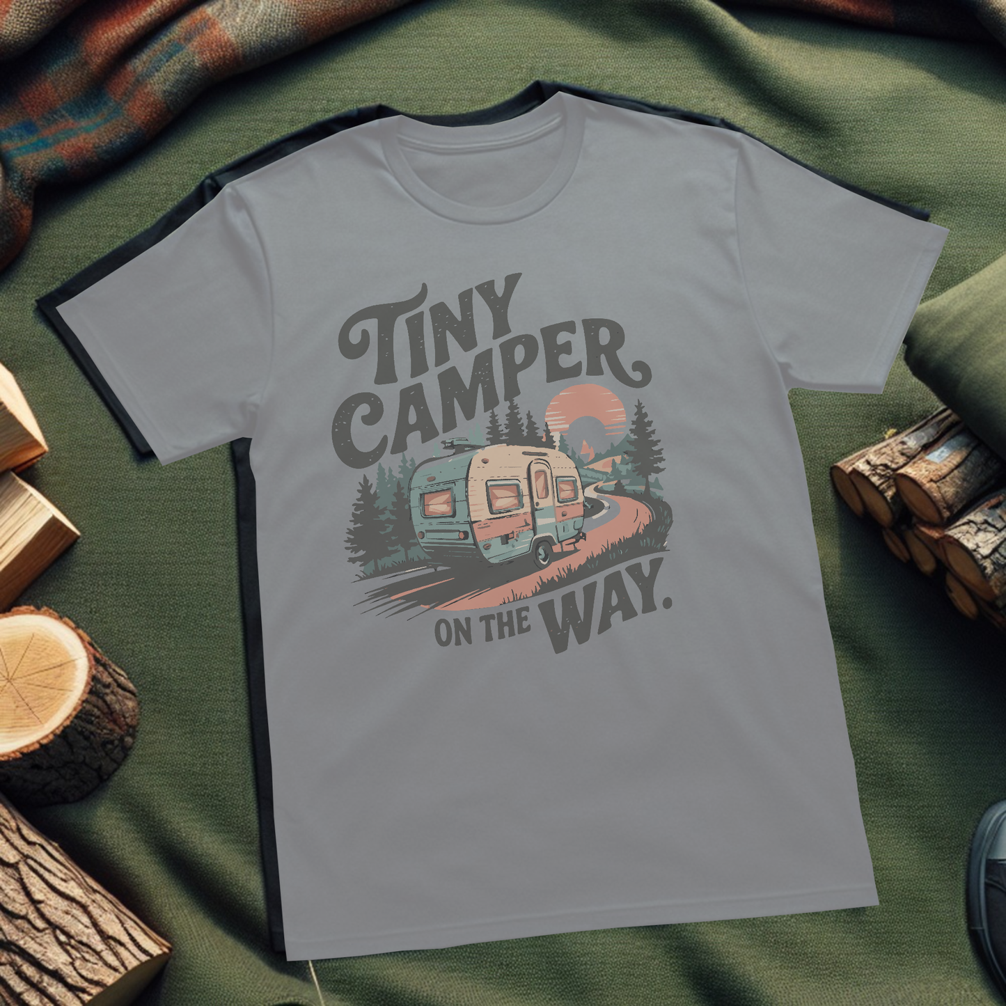 Tiny Camper On The Way T-Shirt