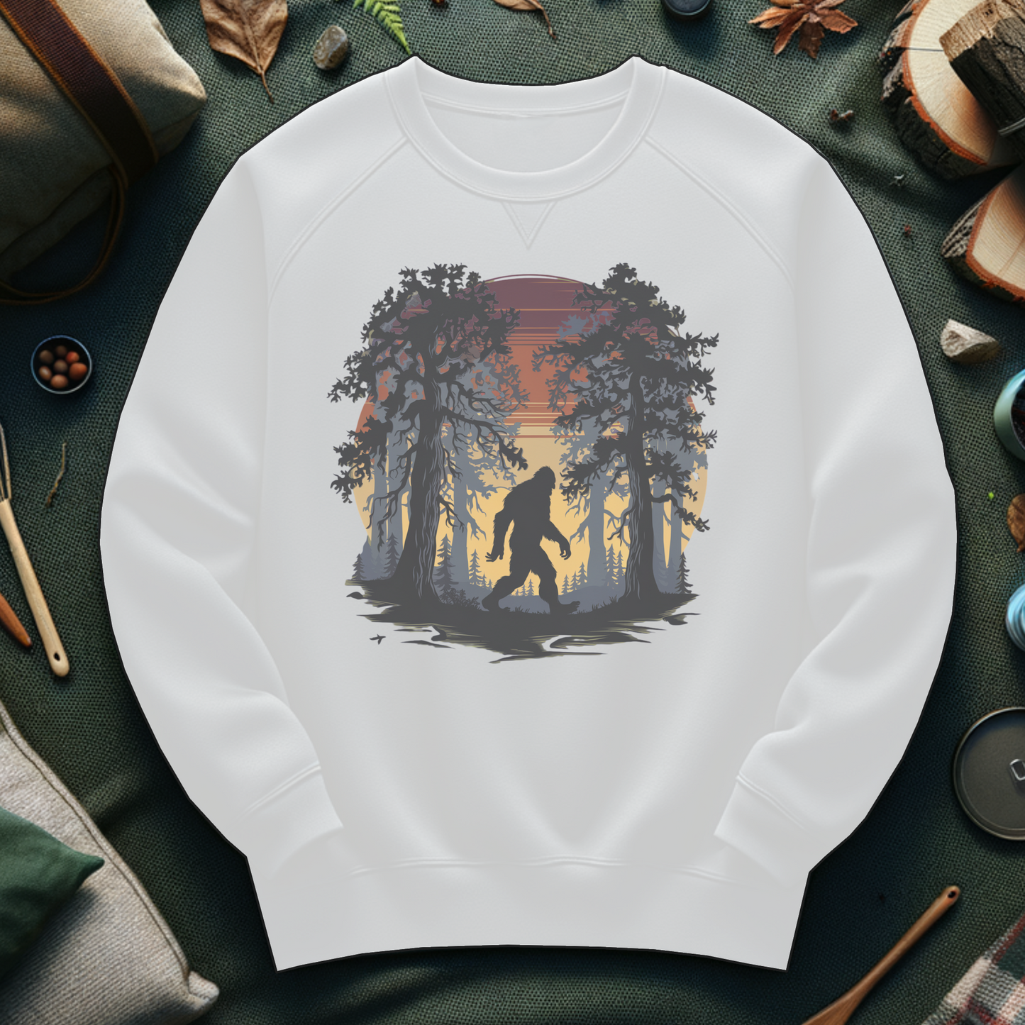 Twilight Bigfoot Adventure Sweatshirt