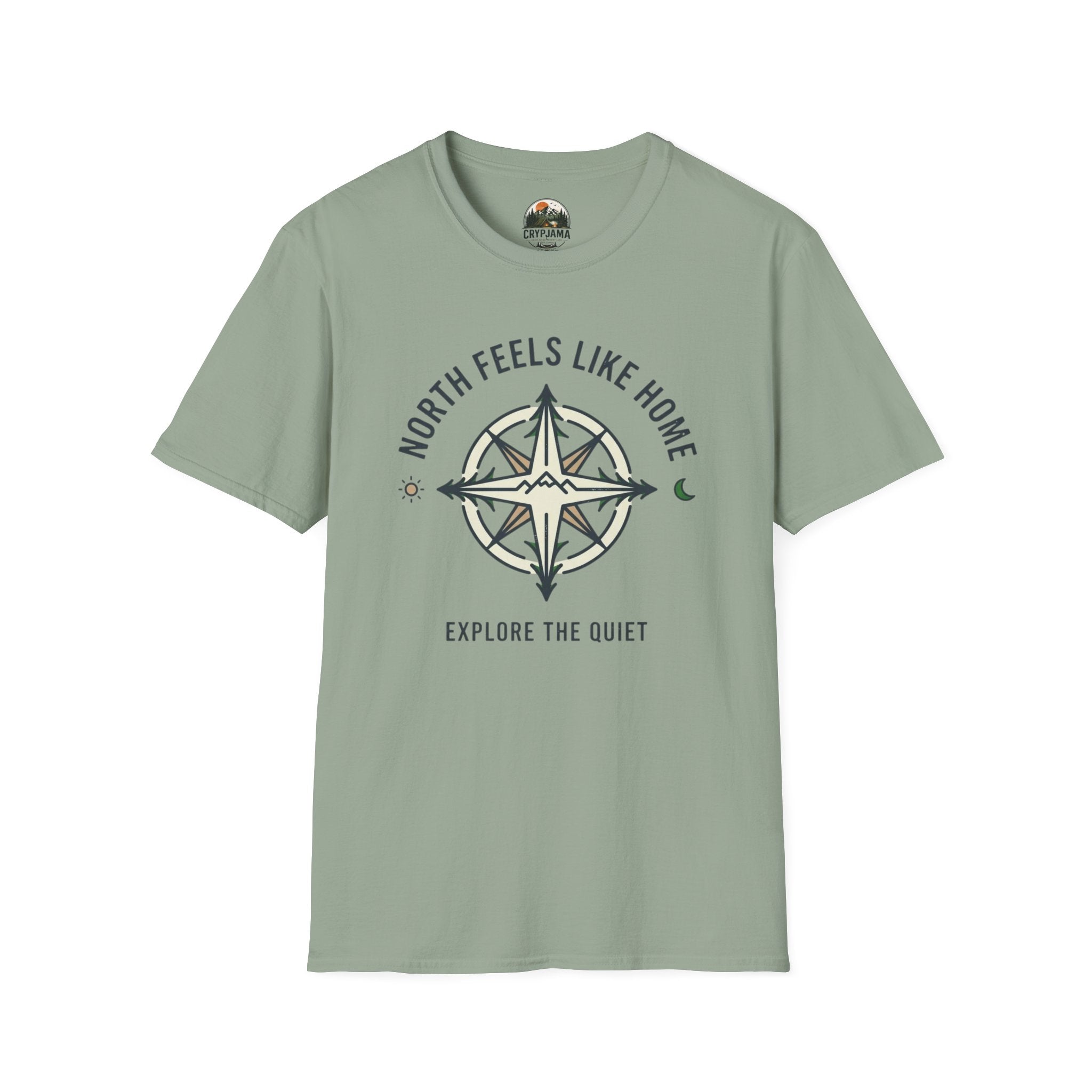 North Feels Like Home Compass T-Shirt