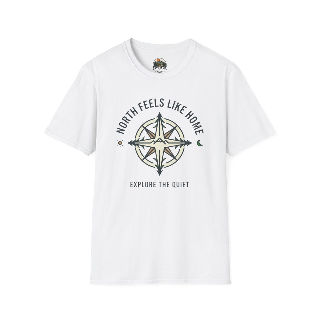 North Feels Like Home Compass T-Shirt