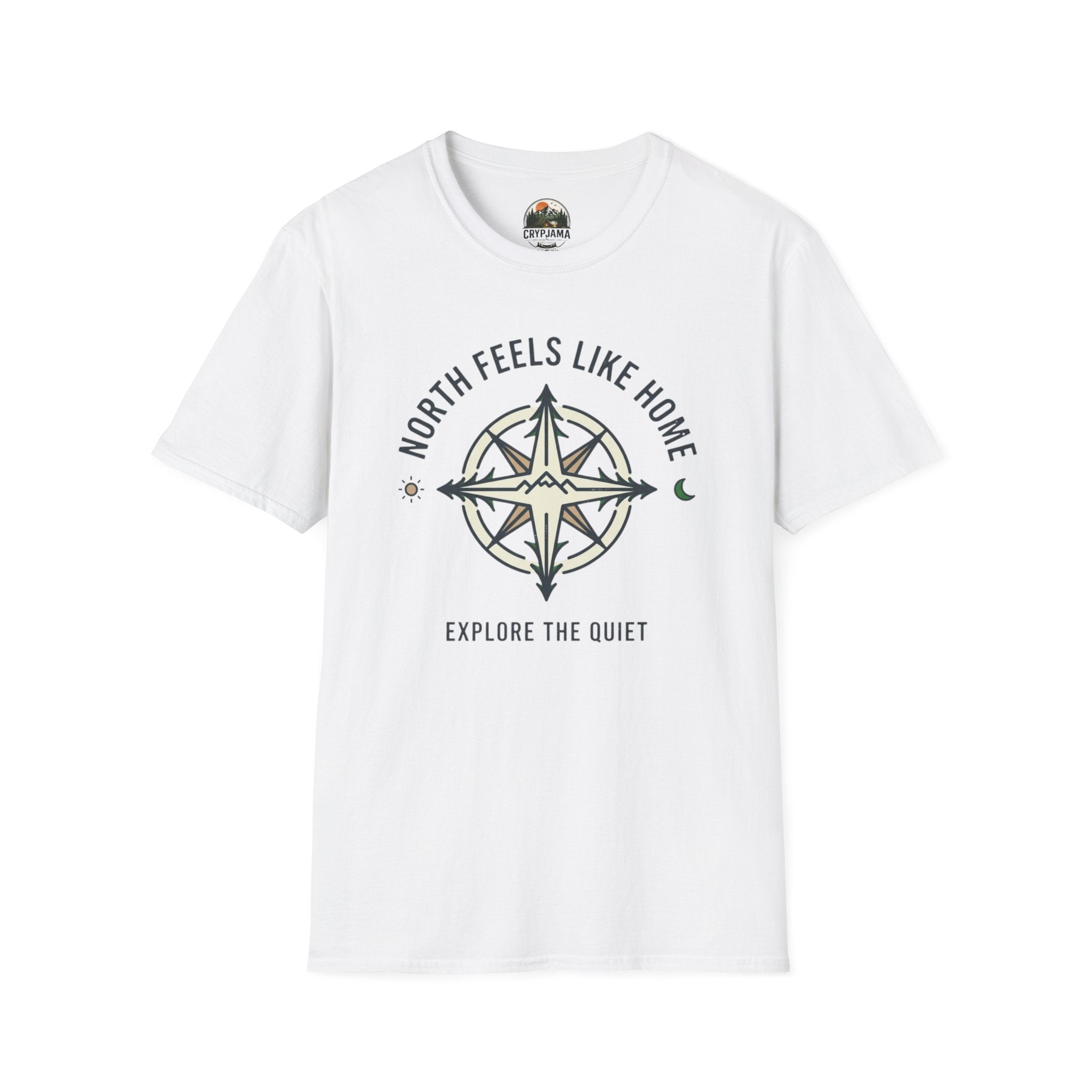 North Feels Like Home Compass T-Shirt