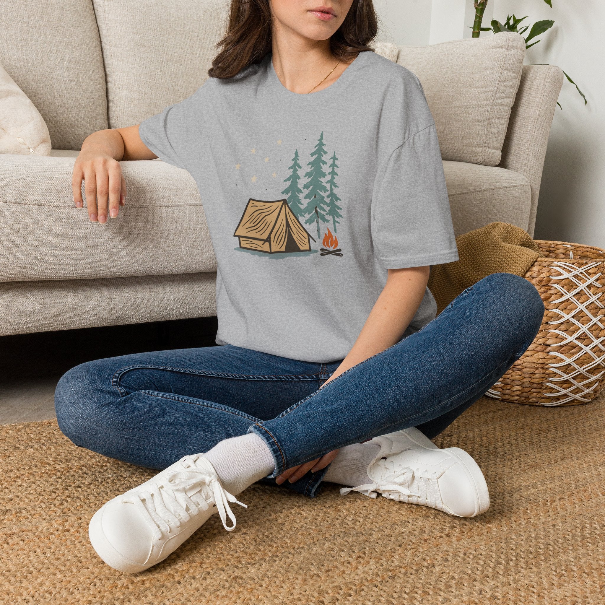 Camping under stars T-Shirt