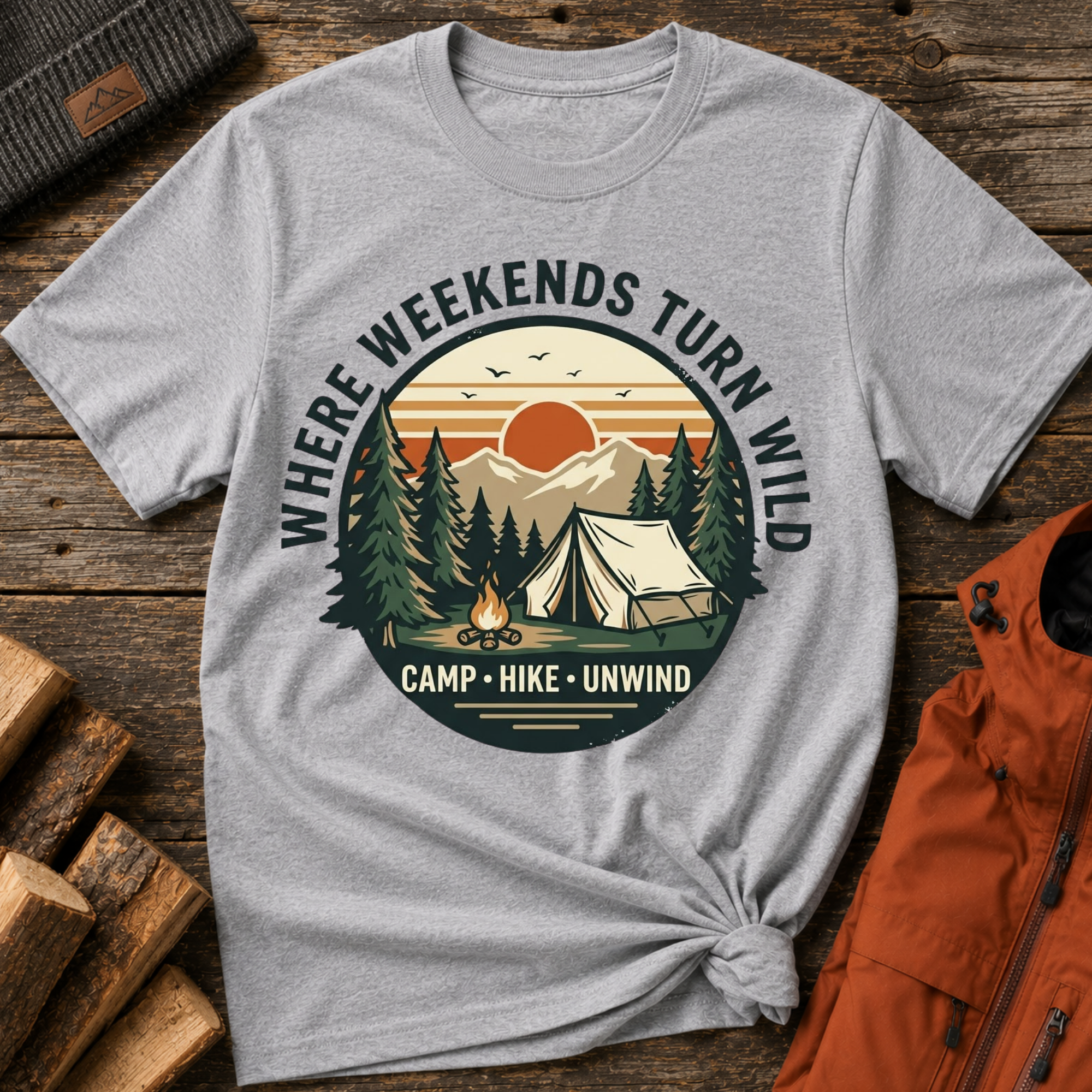 Weekend Camping T-Shirt
