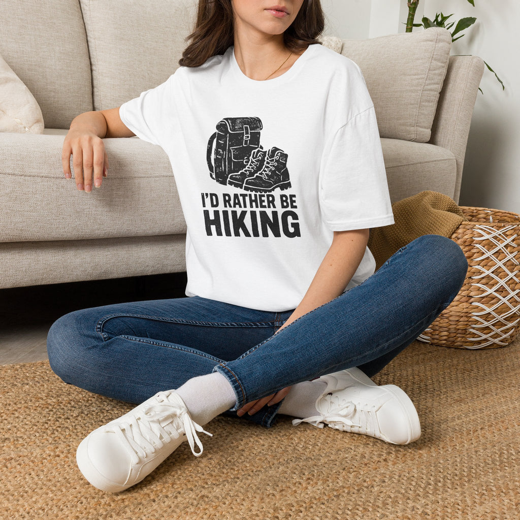 Glittery Backpack Silhouette T-Shirt