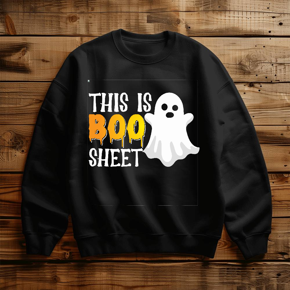 This Is Boo Sheet - Crewneck Sweatshirt