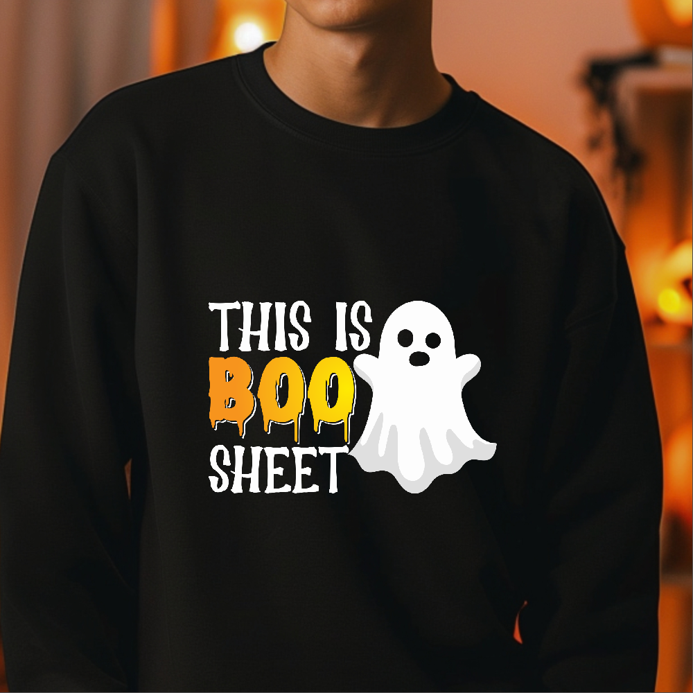 This Is Boo Sheet - Crewneck Sweatshirt