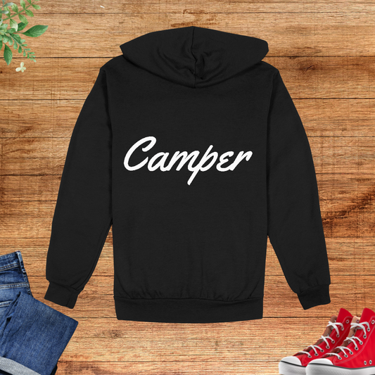 Camper Black Hoodie Back Print