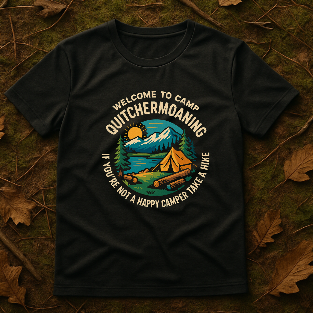 Welcome to Camp QuitcherMoaning T-Shirt