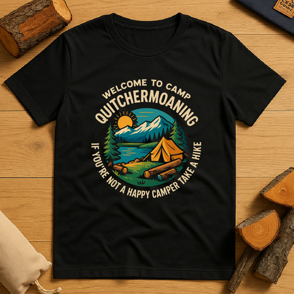 Welcome to Camp QuitcherMoaning T-Shirt