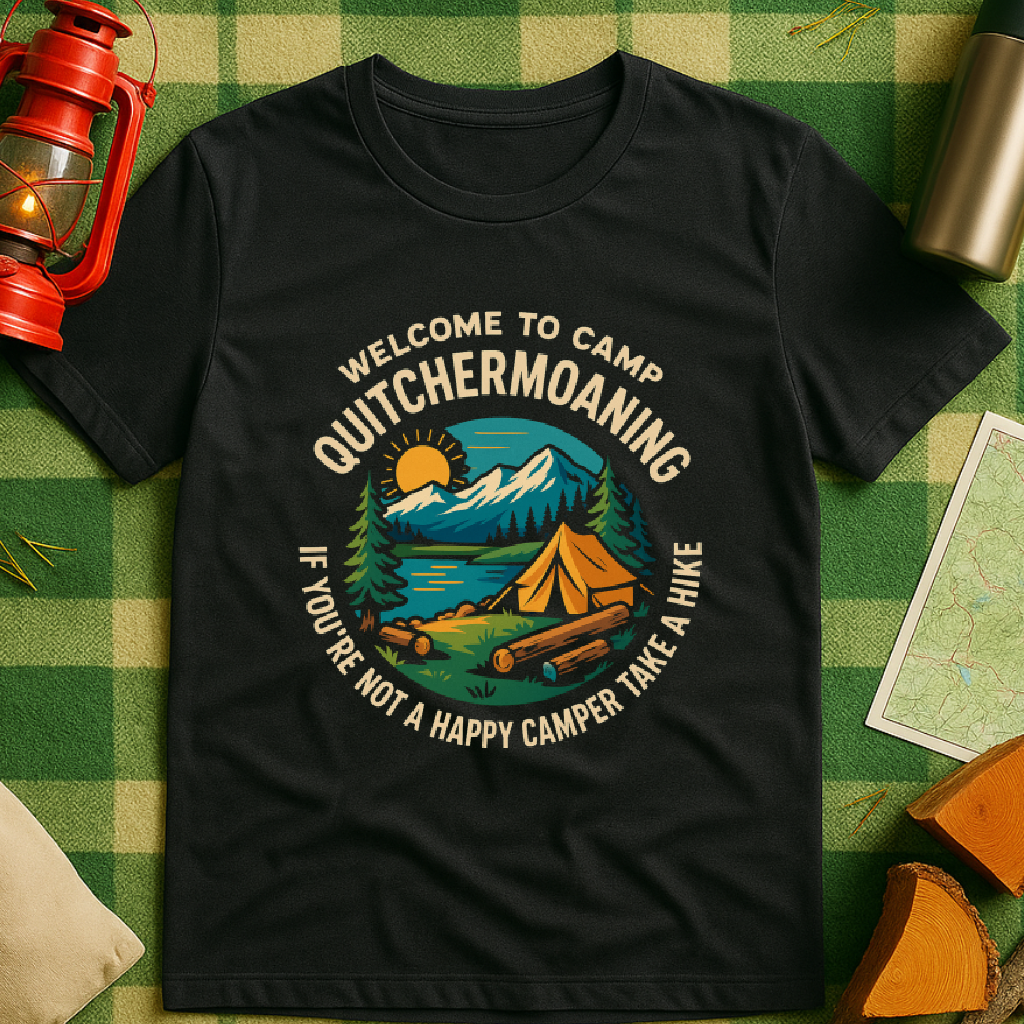 Welcome to Camp QuitcherMoaning T-Shirt