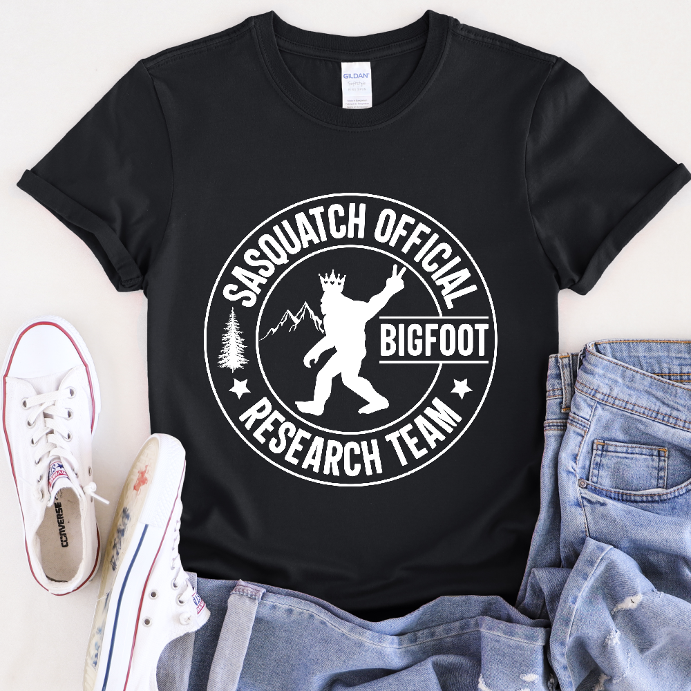 Sasquatch Official Bigfoot Research T-Shirt