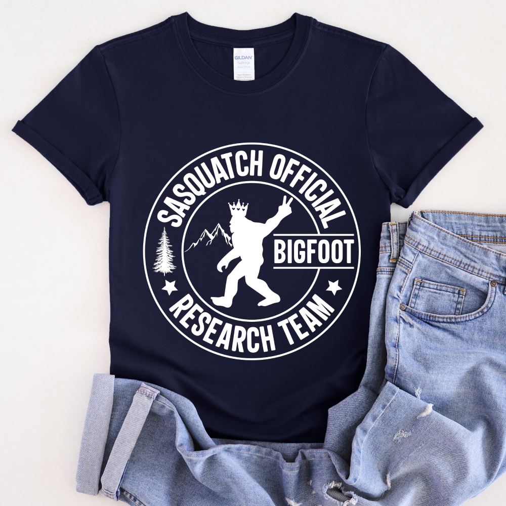 Sasquatch Official Bigfoot Research T-Shirt