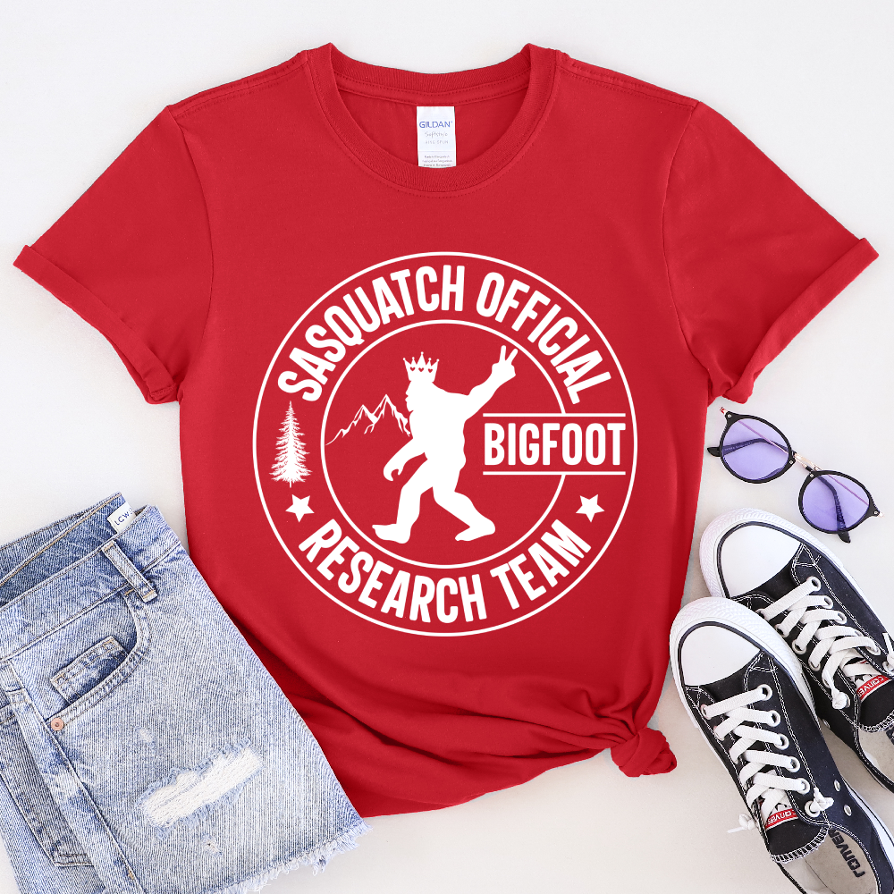 Sasquatch Official Bigfoot Research T-Shirt