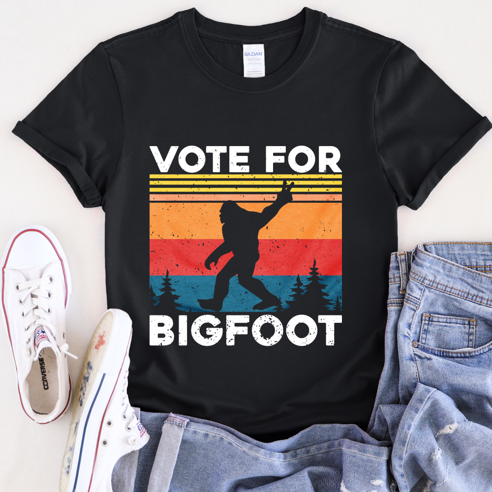 Bigfoot Softstyle T-Shirt - Vote For Bigfoot Design