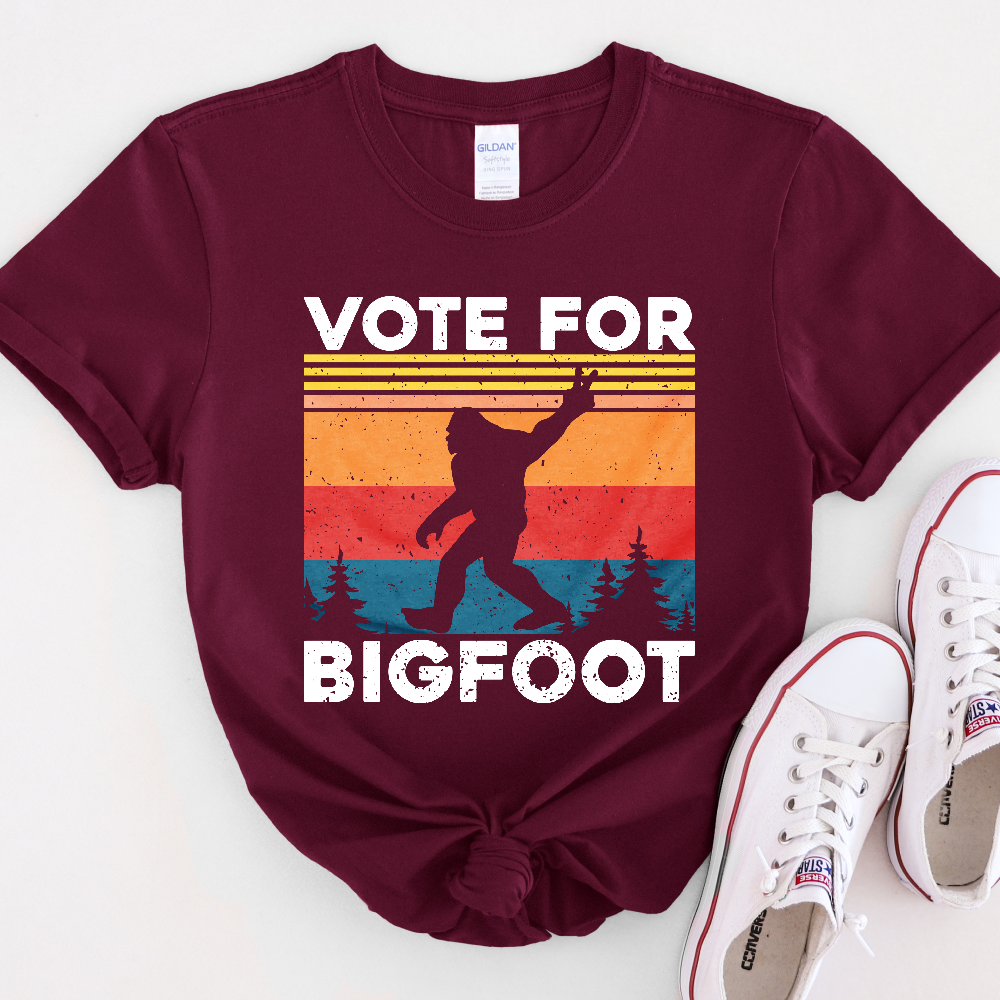 Bigfoot Softstyle T-Shirt - Vote For Bigfoot Design