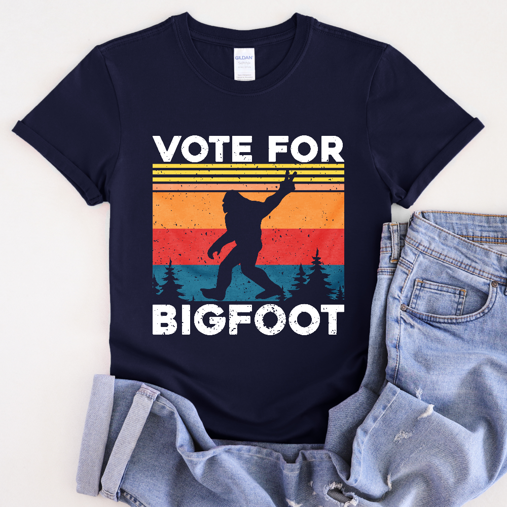 Bigfoot Softstyle T-Shirt - Vote For Bigfoot Design