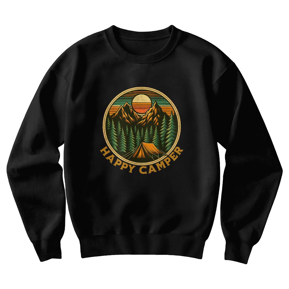 Happy Camping Premium Crewneck Sweater