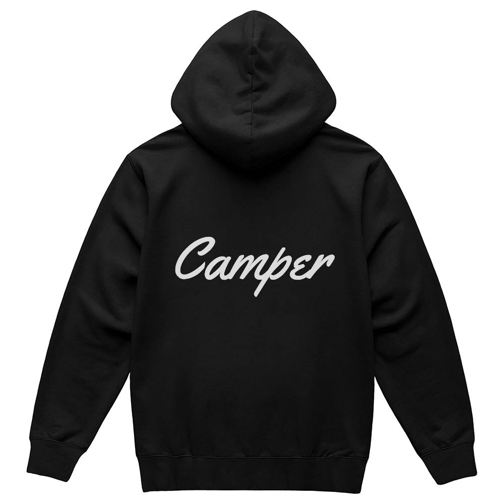 Camper Black Hoodie Back Print