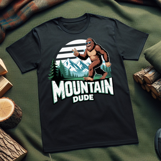 Bigfoot Adventure Unisex T-Shirt – Nature-Inspired Hiking Tee for Outdoor Enthusiasts