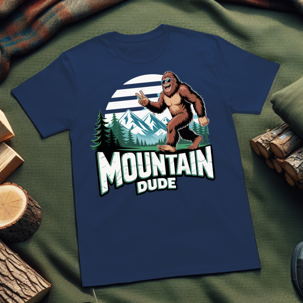 Bigfoot Adventure Unisex T-Shirt – Nature-Inspired Hiking Tee for Outdoor Enthusiasts