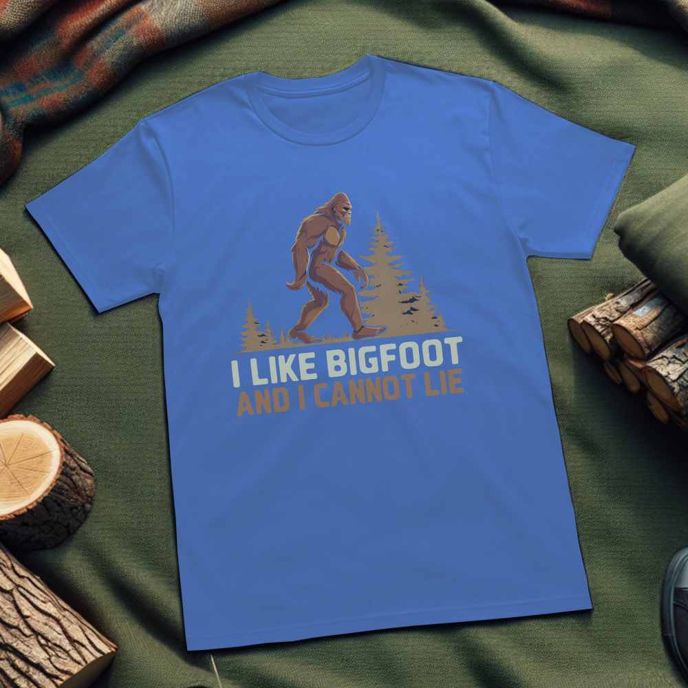 Bigfoot Lover Unisex T-Shirt – Funny Sasquatch Graphic Tee for Nature Enthusiasts & Campers