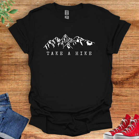 Take a Hike Mountain Adventure Unisex Softstyle T-Shirt