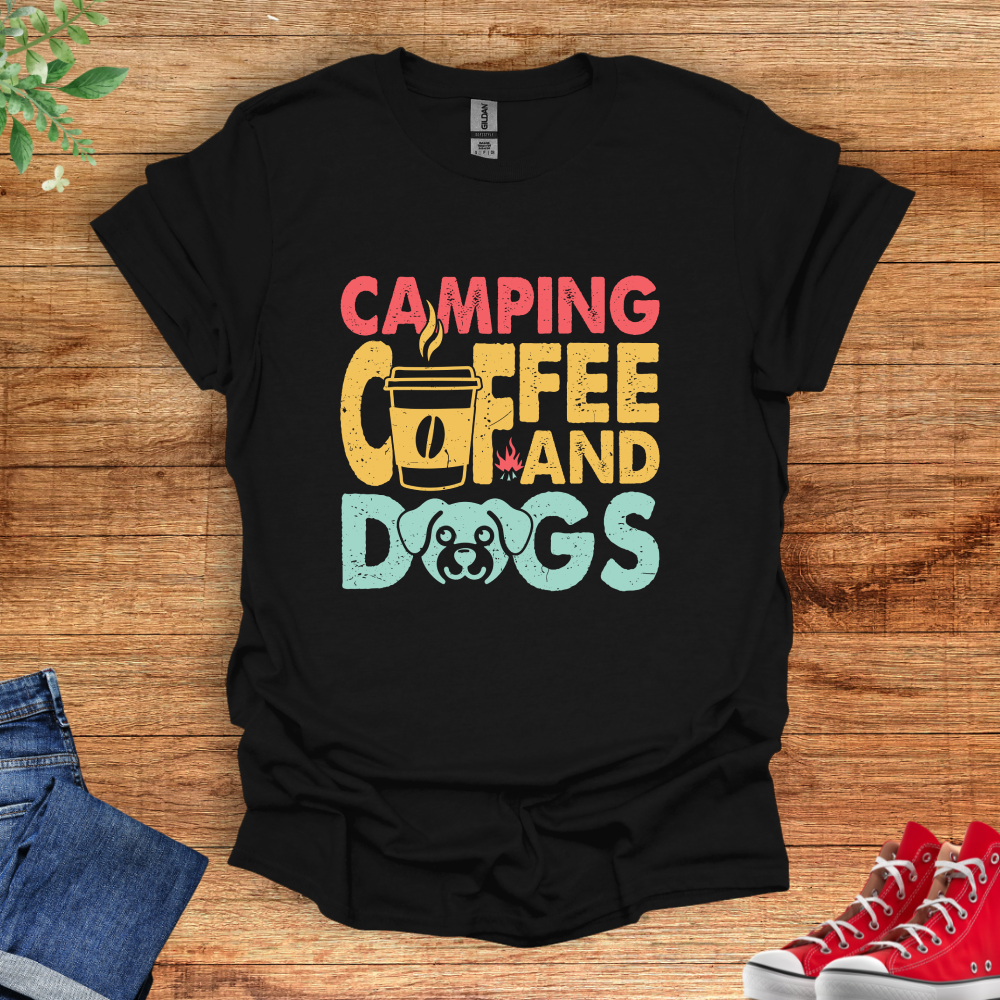 Camping Coffee and Dogs