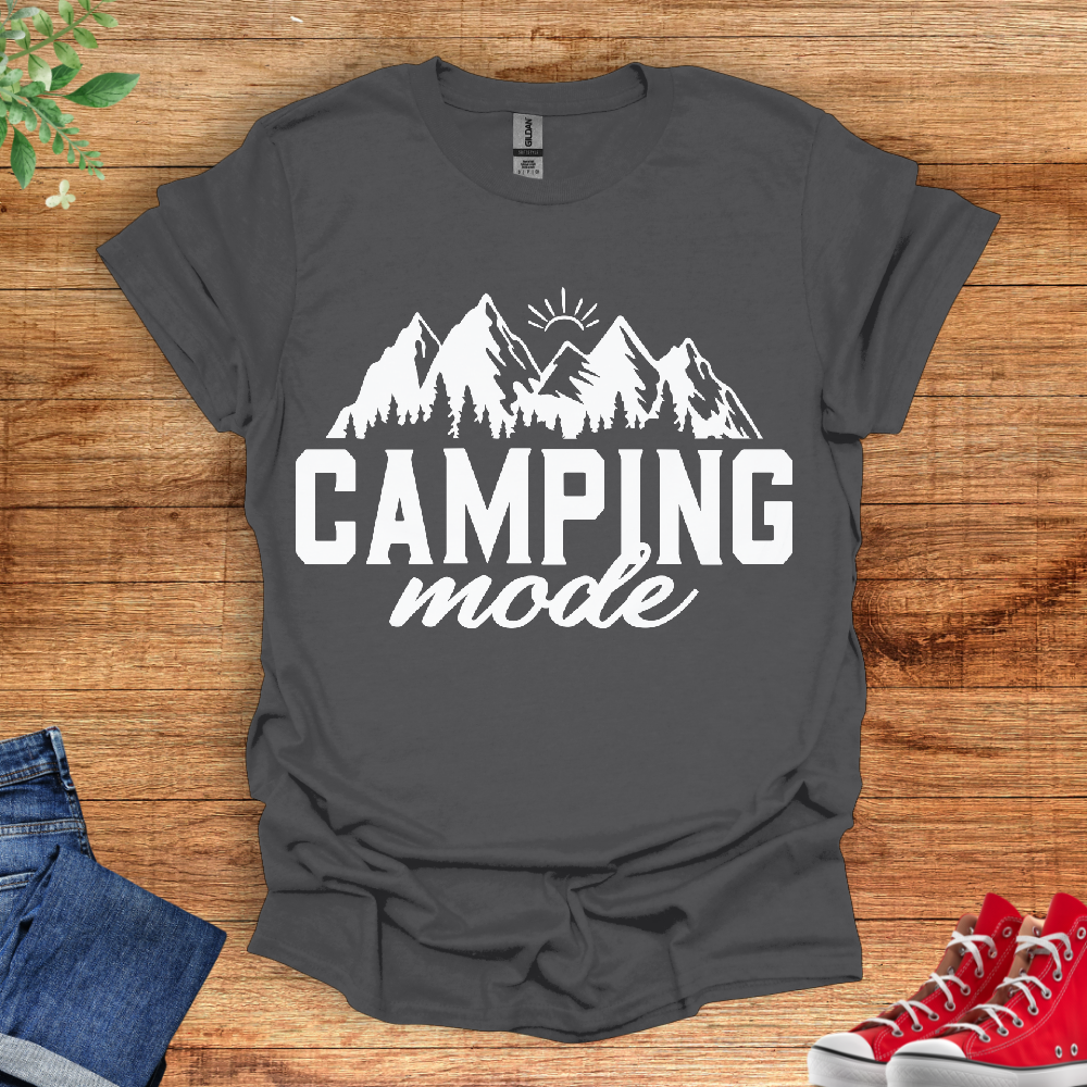 Camping Mode Dark T-Shirt