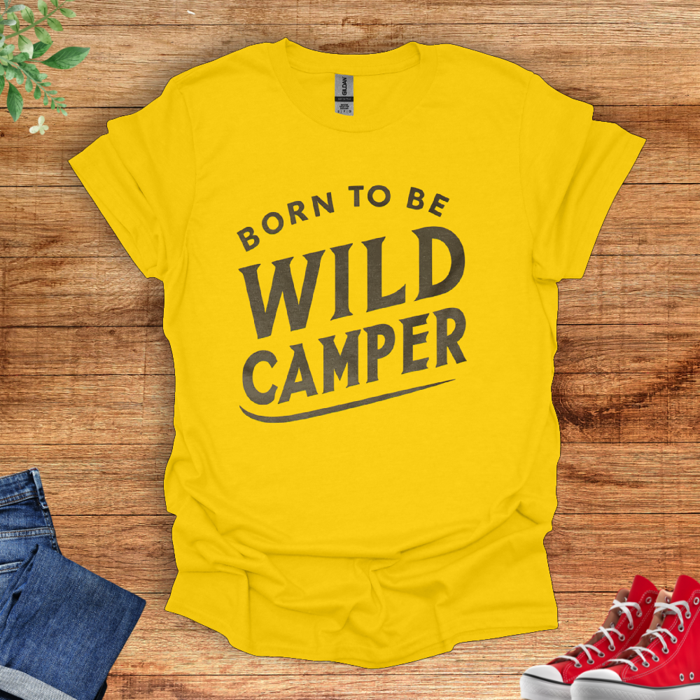 Born To Be Wild Camper T-Shirt