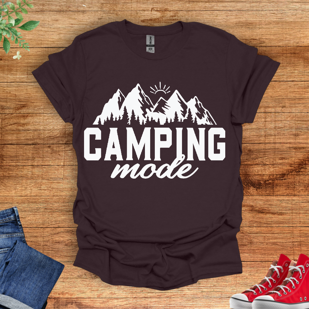 Camping Mode Dark T-Shirt