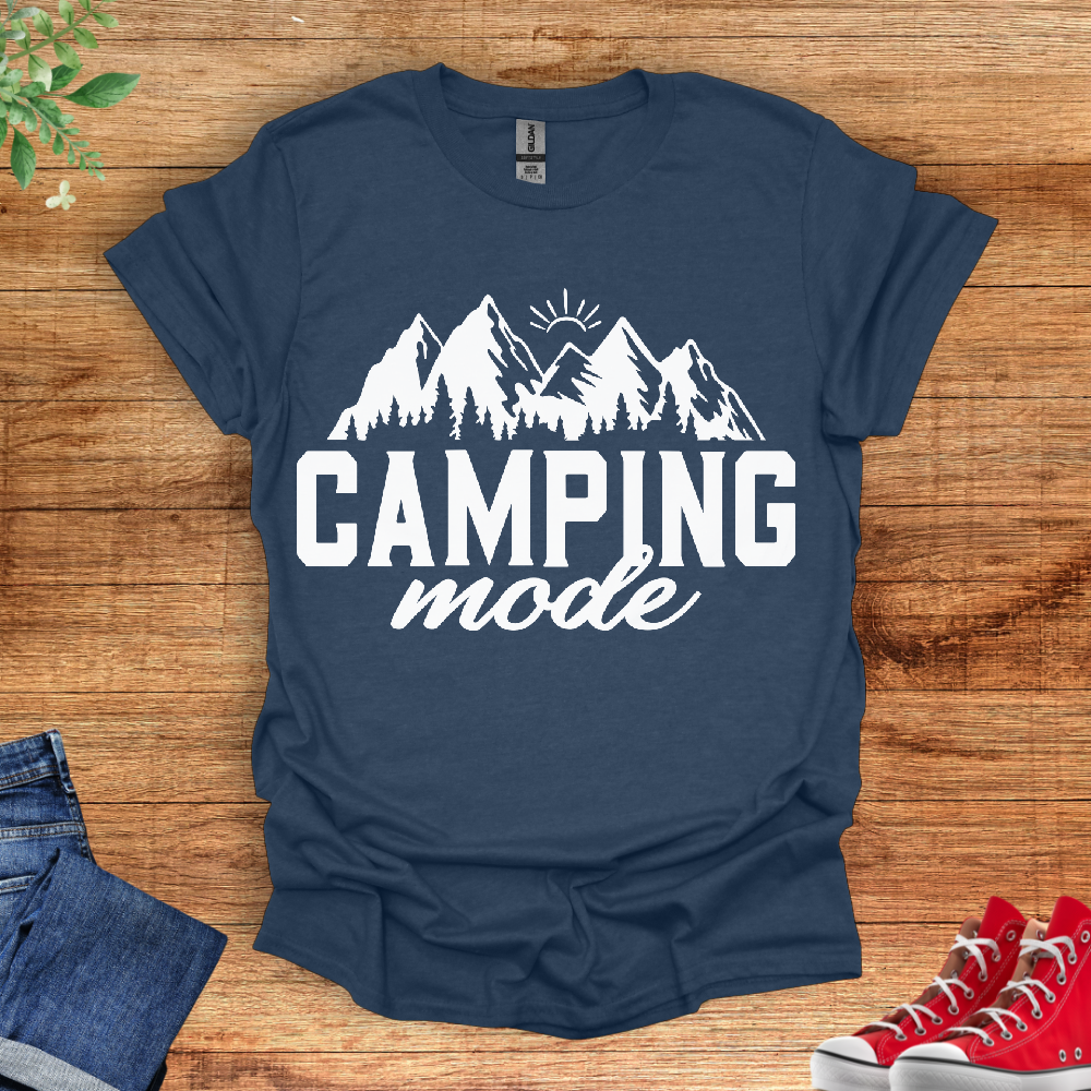 Camping Mode Dark T-Shirt