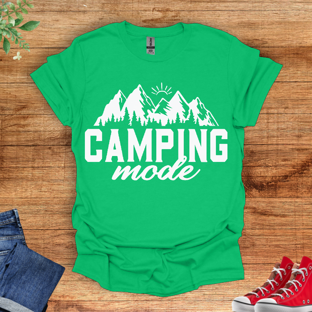 Camping Mode Dark T-Shirt