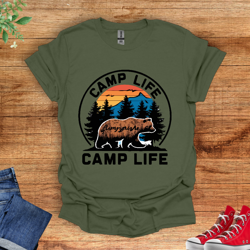 Camp Life Color T-Shirt