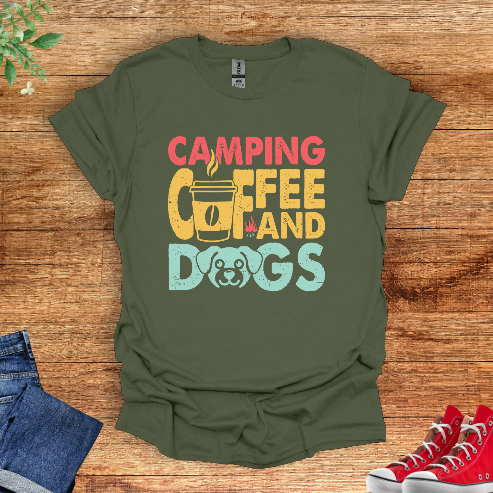 Camping Coffee and Dogs