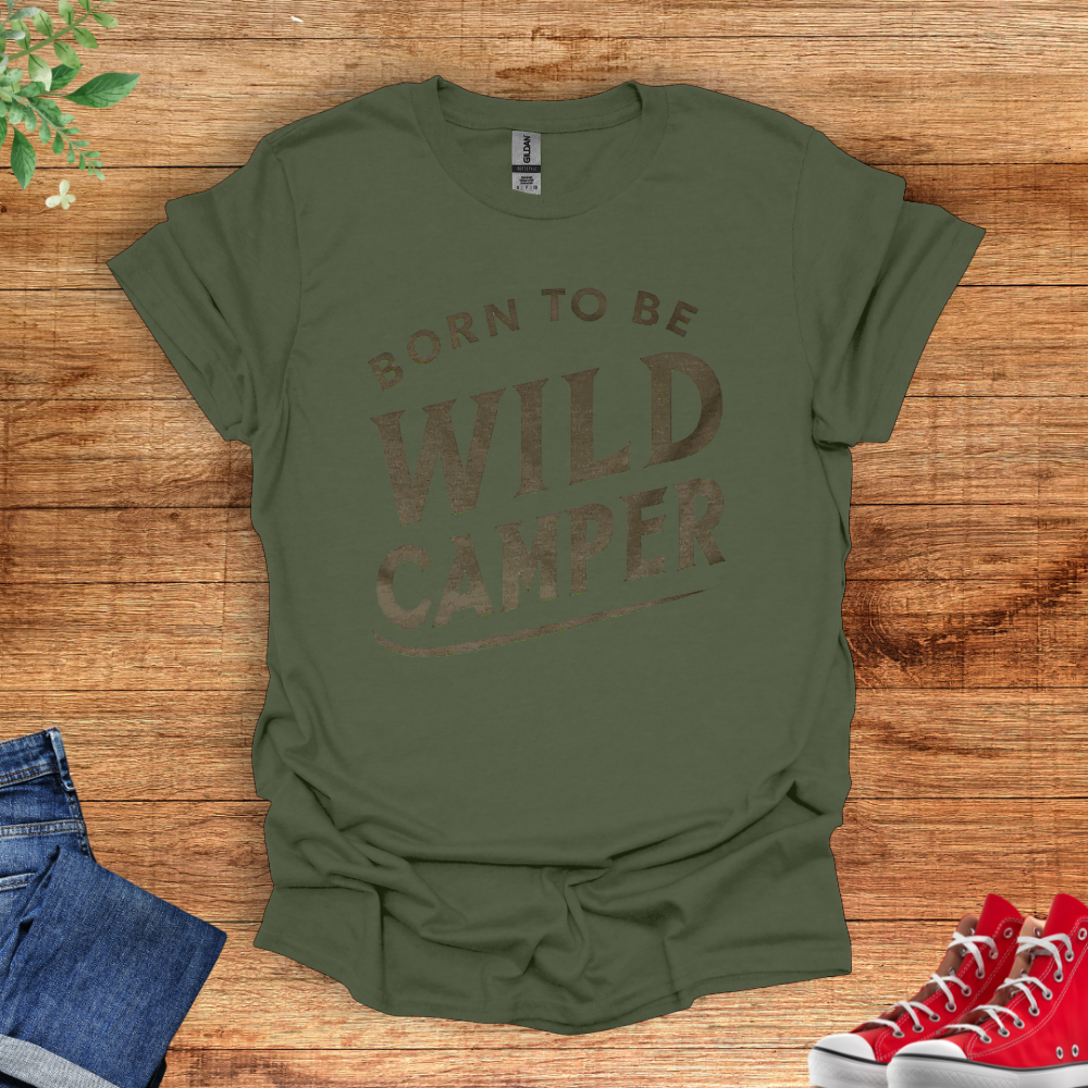 Born To Be Wild Camper T-Shirt