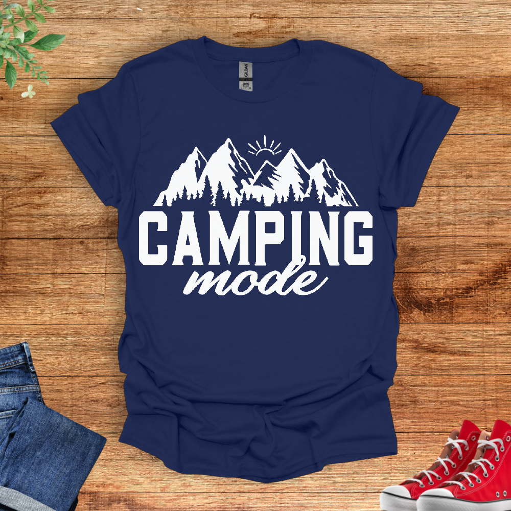 Camping Mode Dark T-Shirt