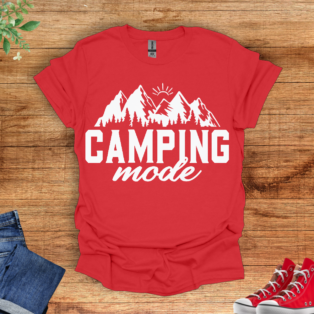 Camping Mode Dark T-Shirt