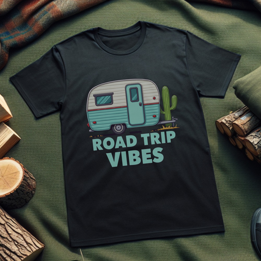Road Trip Vibes T-Shirt – Unisex Adventure Tee for Travelers