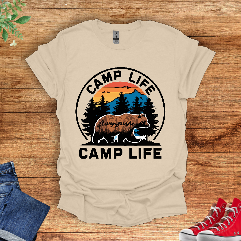 Camp Life Color T-Shirt